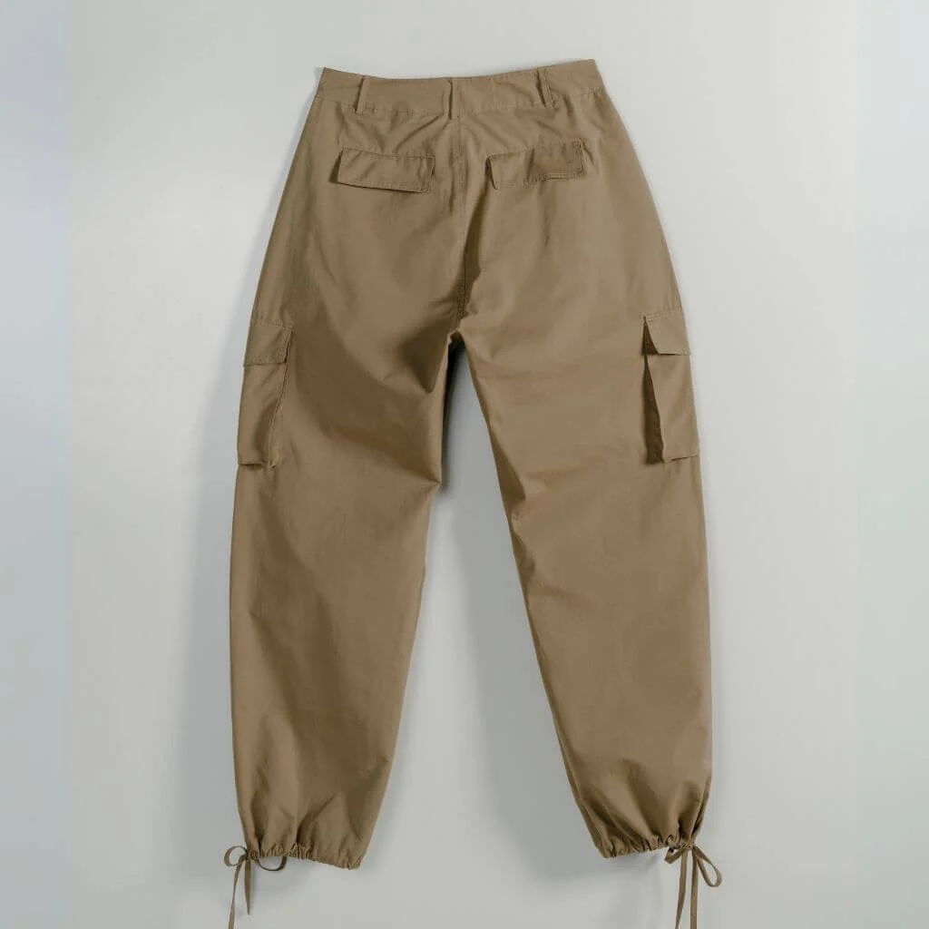 AP CROWN FIAT LUX IRON PARACHUTE PANTS OVERSIZE VERDE - Imagen 4