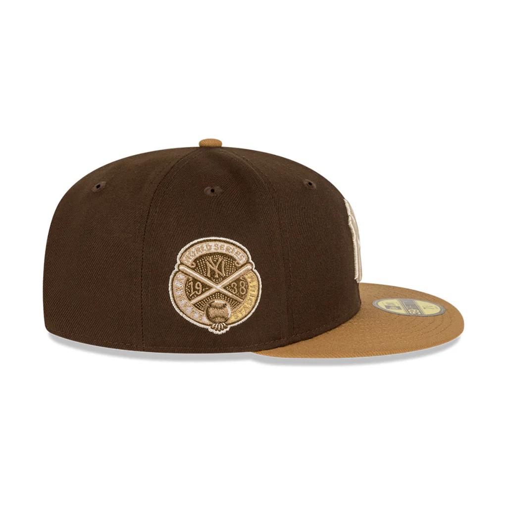 NEW ERA 59FIFTY MLB NEW YORK YANKEES DOUGHNUT PIN GORRA CERRADA CAFE - Imagen 7