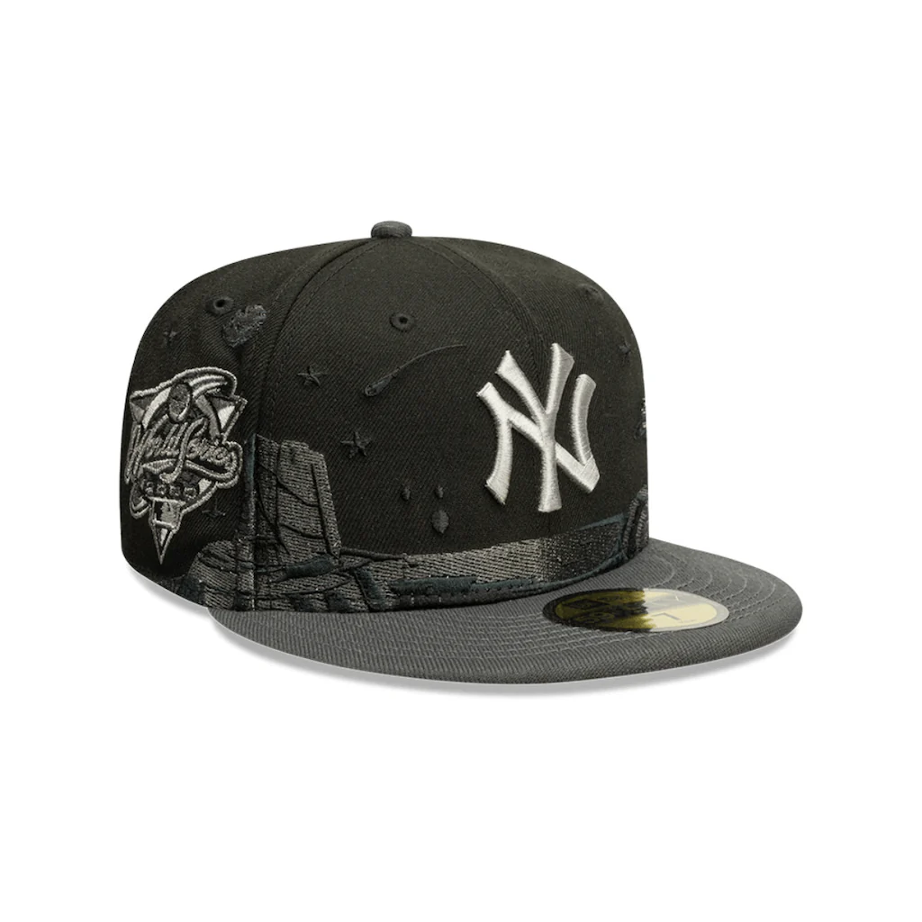 NEW ERA 59FIFTY MLB NEW YORK YANKEES PLANETARY GORRA CERRADA NEGRA - Imagen 2