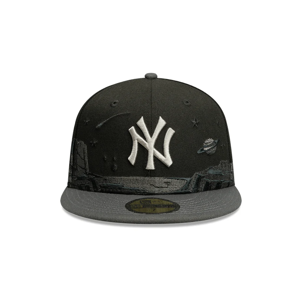 NEW ERA 59FIFTY MLB NEW YORK YANKEES PLANETARY GORRA CERRADA NEGRA - Imagen 3