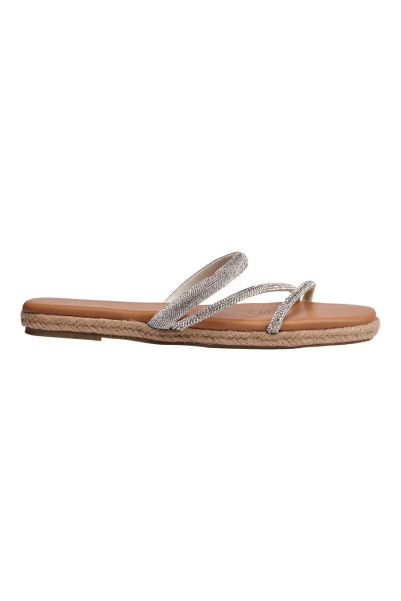 Sandalia Piso Para Mujer Lob Footwear Plata 15105722 - Imagen 2