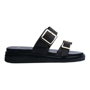 Sandalia Piso Para Mujer Lob Footwear Negro 15105727
