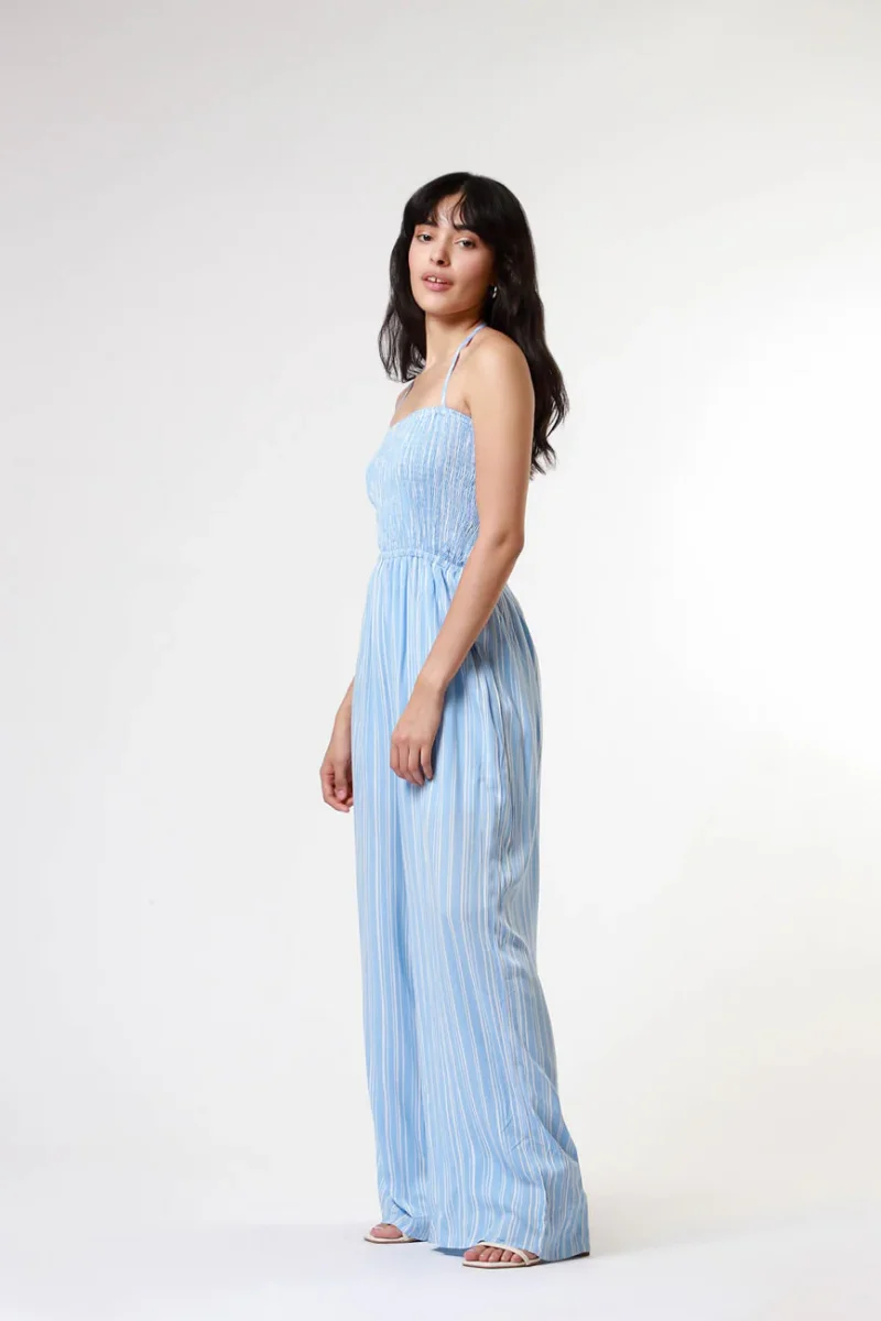 Jumpsuit Largo Estampado Rayas - Imagen 3