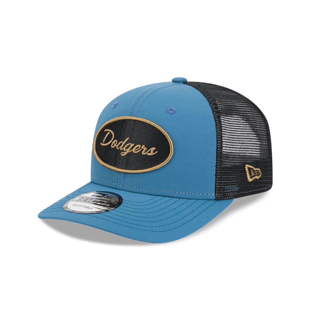 NEW ERA 9SEVENTY MLB LOS ANGELES DODGERS VINTAGE TRUCKER GORRA CAMIONERA AJUSTABLE AZUL