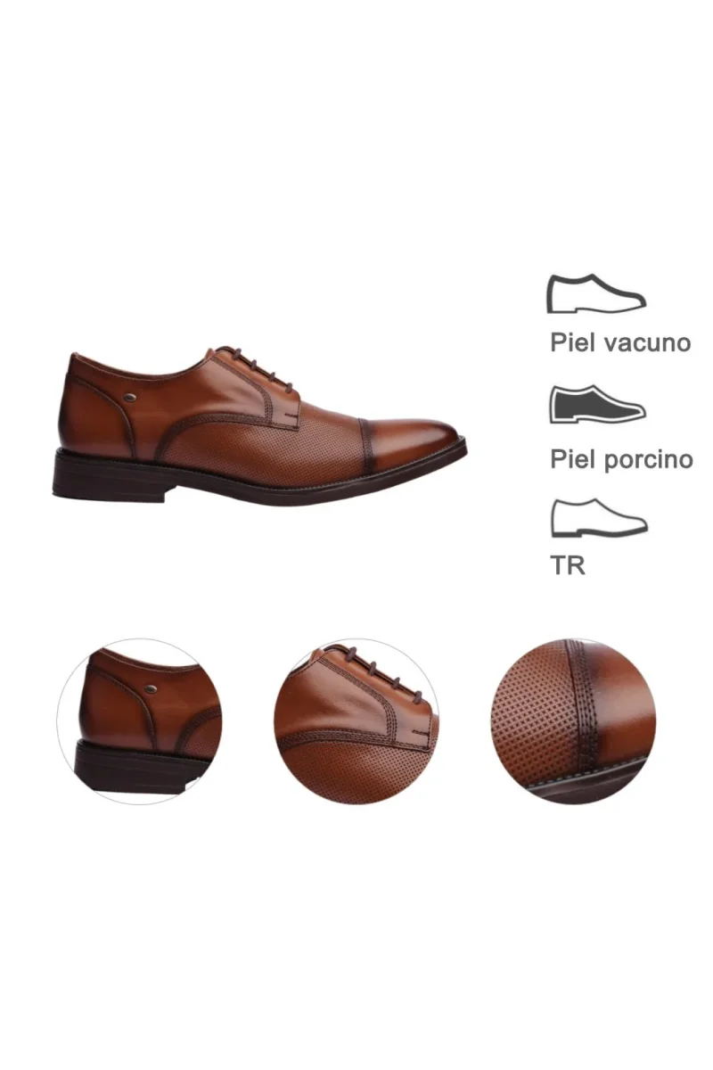 Vestir Para Hombre Lob Footwear Café 62206011 - Imagen 9