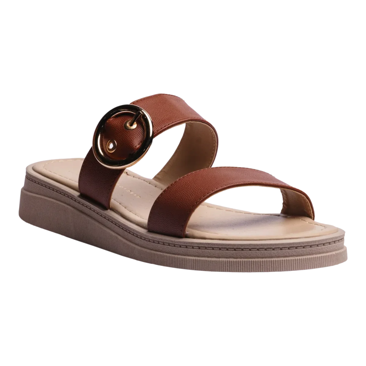 Sandalia Cuña Para Mujer Lob Footwear Cafe 83405702 - Imagen 4