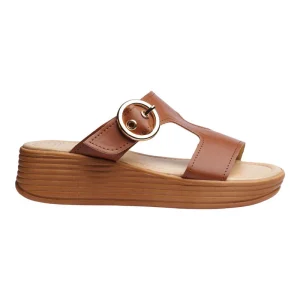Sandalia Cuña Para Mujer Lob Footwear Tan 83406048