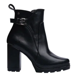 Botin Para Mujer Lob Footwear Negro 87505535