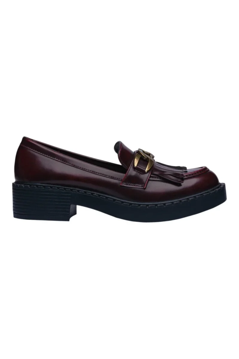 Brogue Para Mujer Lob Footwear Rojo 91805978