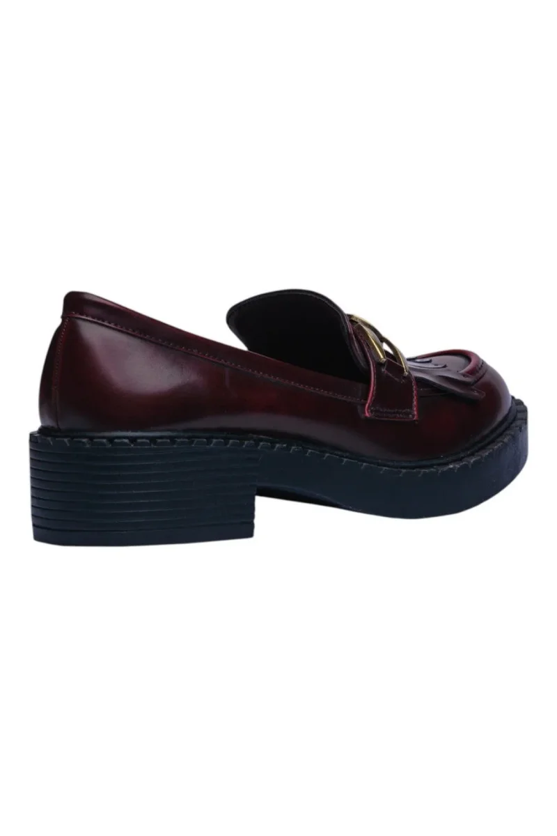 Brogue Para Mujer Lob Footwear Rojo 91805978 - Imagen 4