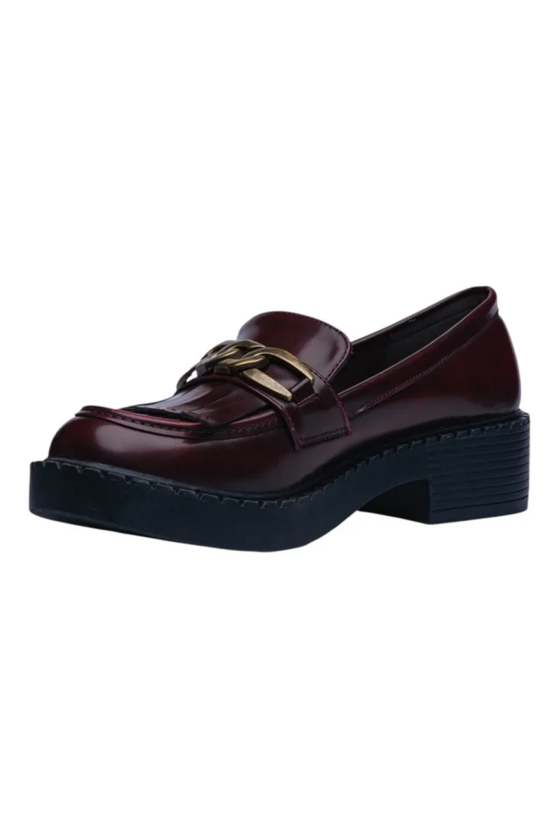 Brogue Para Mujer Lob Footwear Rojo 91805978 - Imagen 7