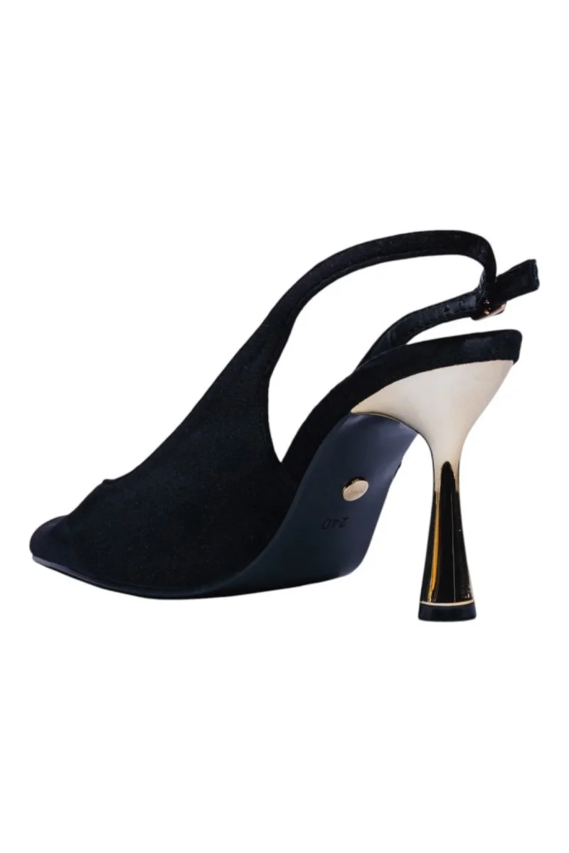 Zapatilla Para Mujer Lob Footwear Negro 92005503 - Imagen 5