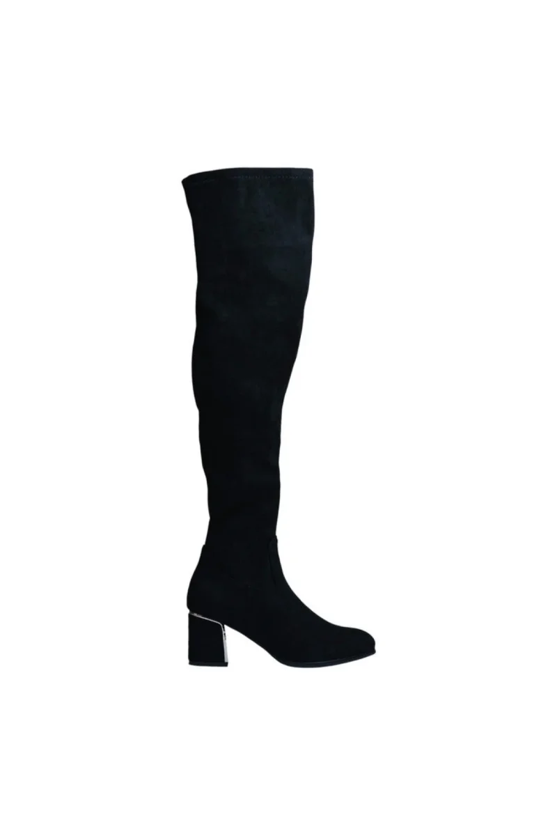 Bota Para Mujer Lob Footwear Pu Croc Negro 92305521 - Imagen 2