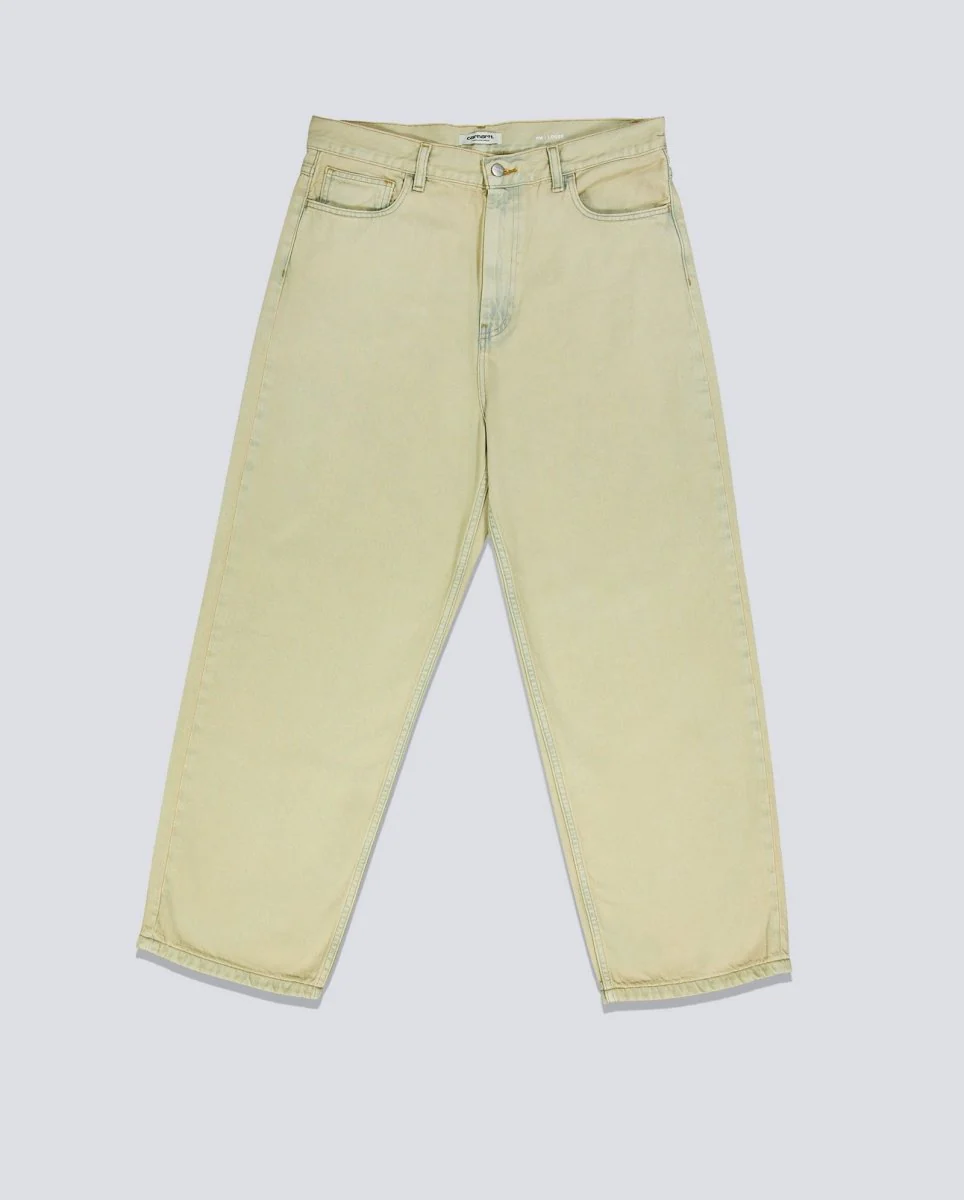 Pantalón Vaquero Carhart WIP Brandon Pant Beige Hombre - Imagen 2