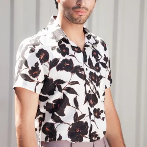 Camisa Estampada Bolsillo