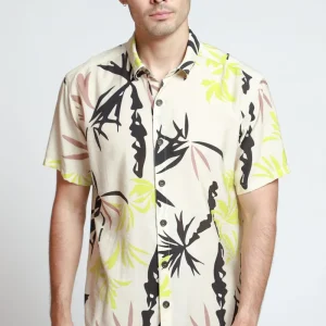 Camisa Estampada Manga Corta