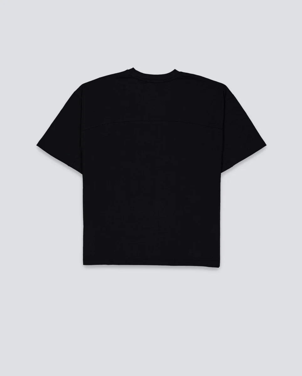 Camiseta Wasted Paris Switchblade Boxy Negro Unisex - Imagen 4