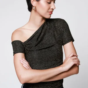 Blusa Manga Corta Off Shoulder
