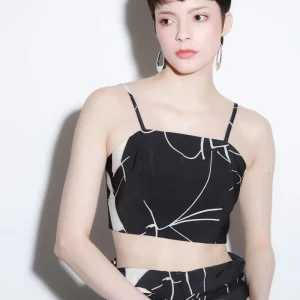 Crop Top Tirantes Estampado