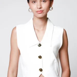 Chaleco Crop Delgado