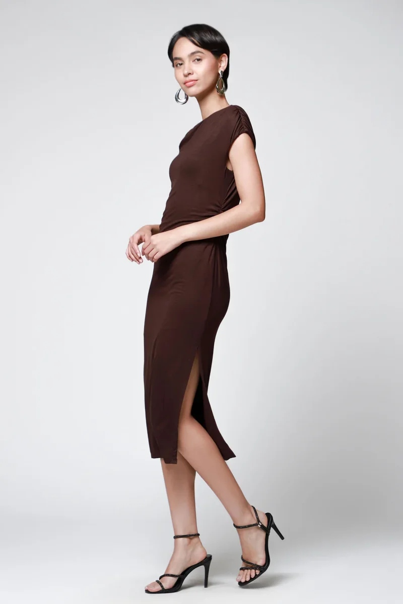 Vestido Midi Asimétrico - Imagen 3