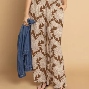 Pantalón amplio estampado