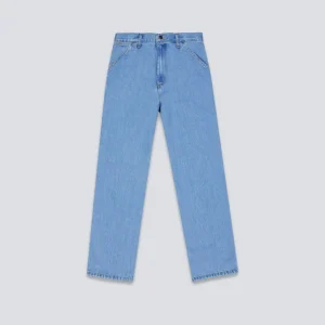 Pantalón Vaquero Carhartt Wip Single Knee Azul Claro Hombre