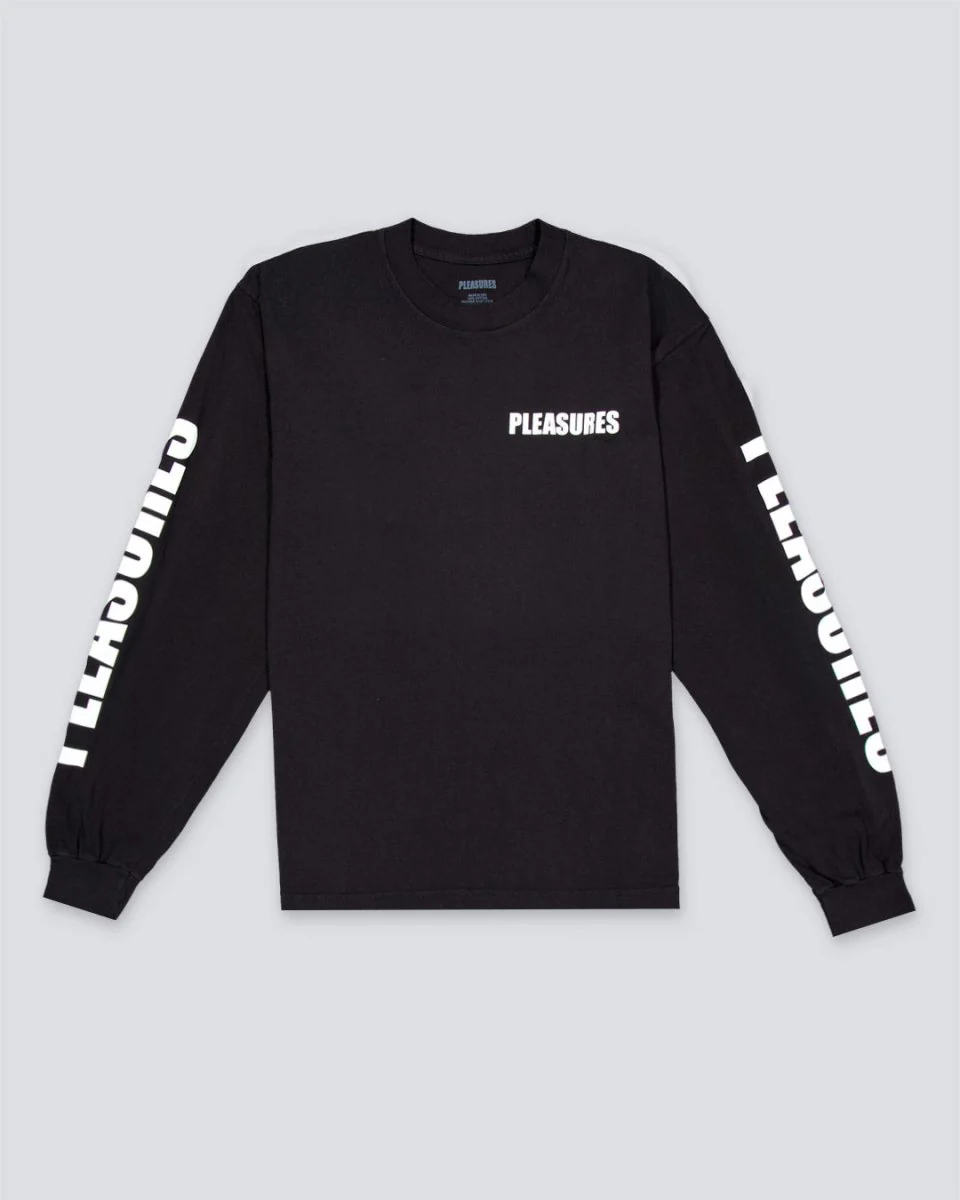 Sudadera Pleasures Impact Staff Negro Hombre - Imagen 2