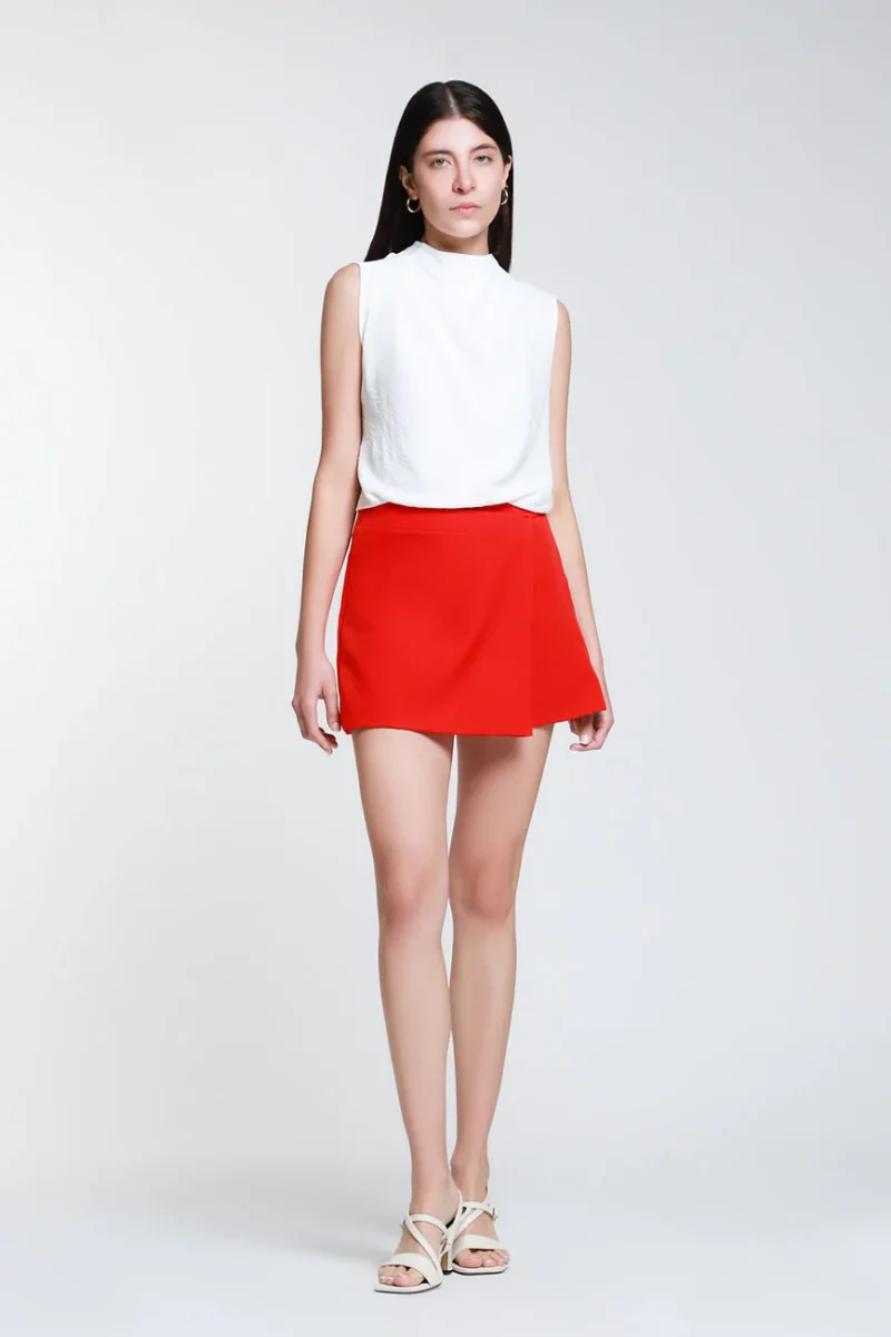 Falda Short Tiro Alto - Imagen 2