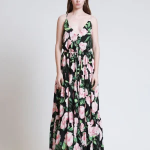 Vestido Maxi Fiesta Floral
