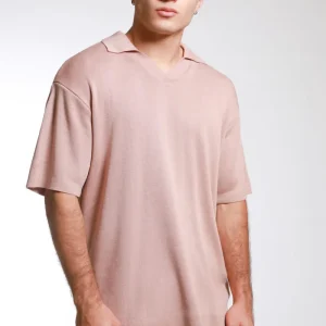 Playera Polo Tejido Suave