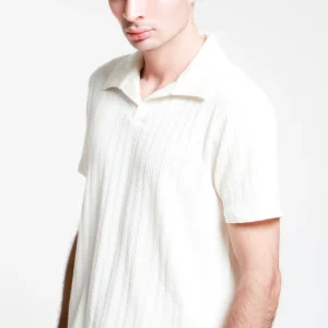 Camisa Polo Texturizada