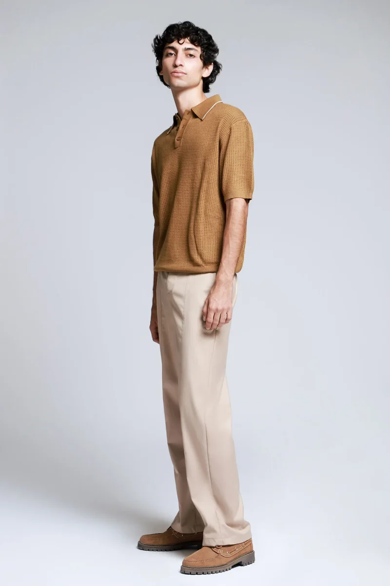 Camisa Polo Manga Corta Tejida - Imagen 4