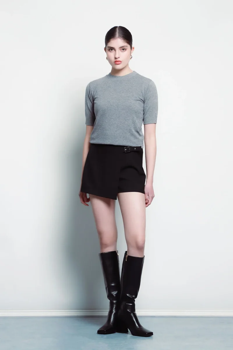 Falda Short Cintillo Y Hebilla - Imagen 2